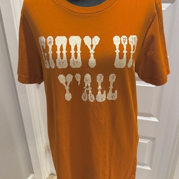 Burnt Orange Junk Gypsy graphic Tee - Picture 2 of 6